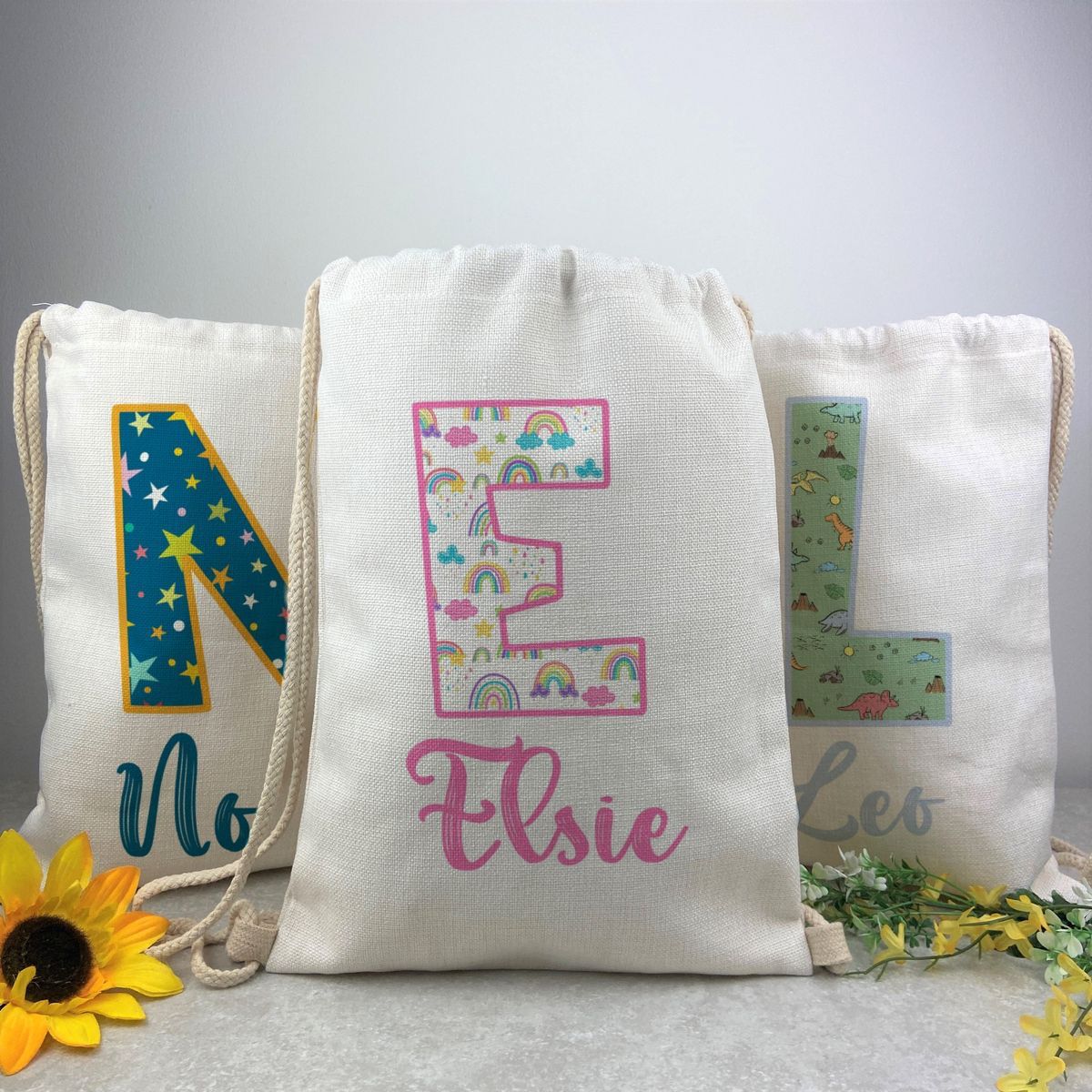 Personalized Drawstring Bag